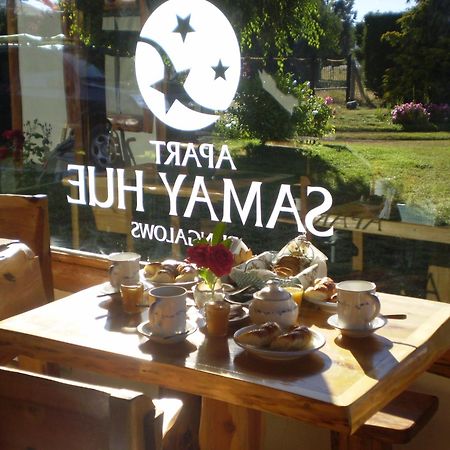 Apart Samay Hue Bungalows Dina Huapi Buitenkant foto