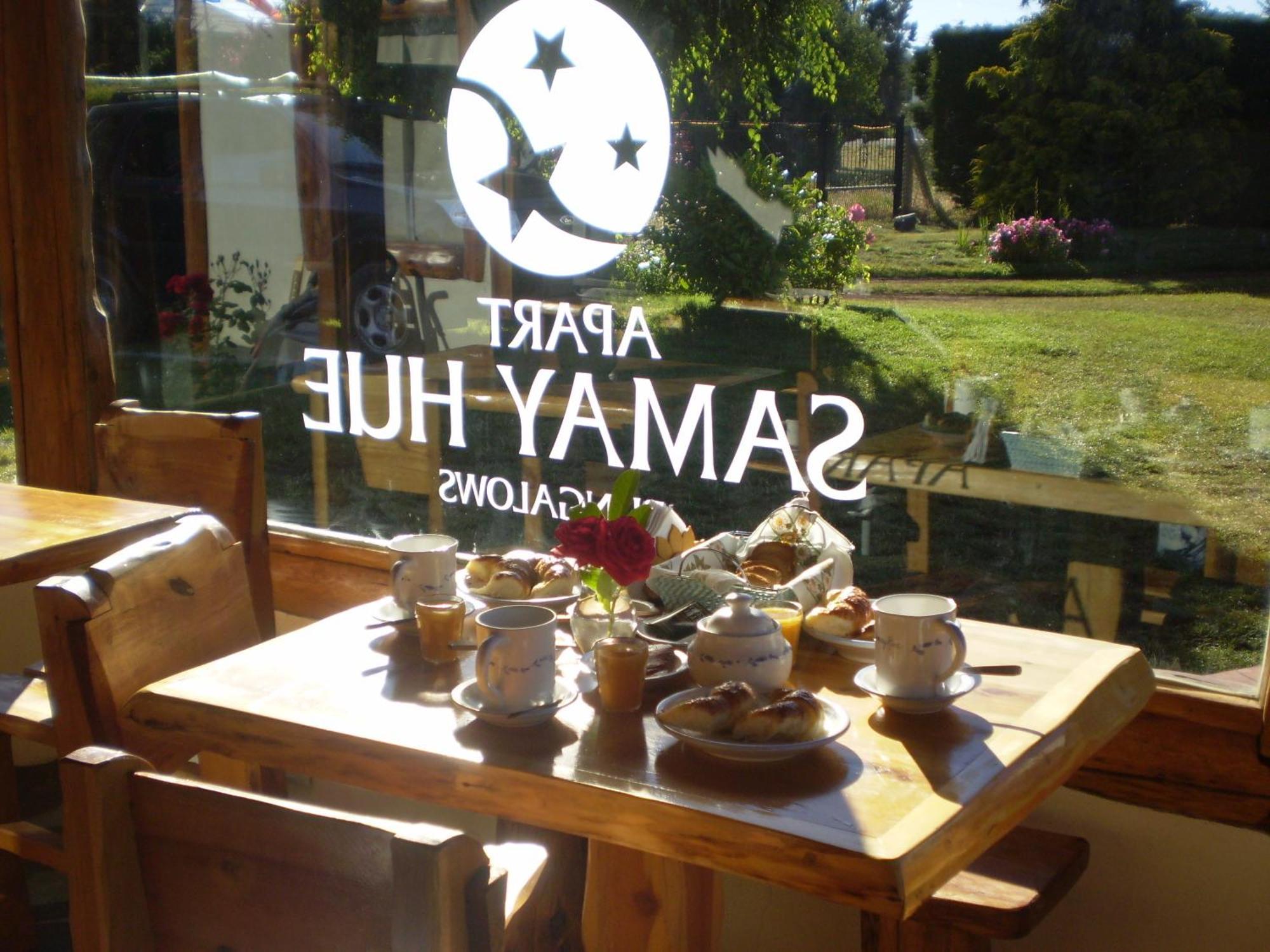 Apart Samay Hue Bungalows Dina Huapi Buitenkant foto